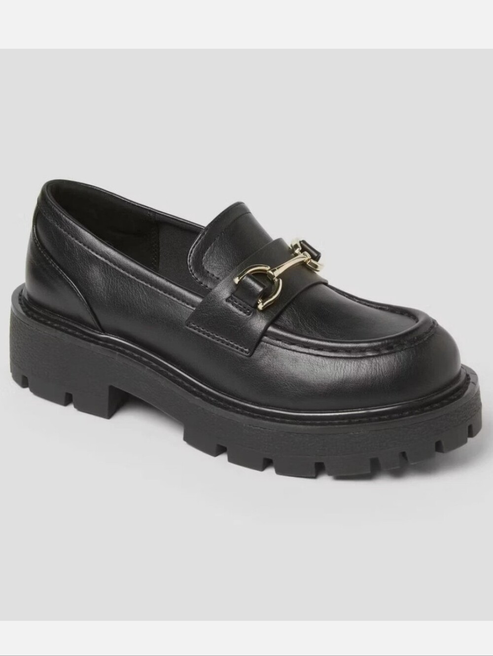 New w/Tags Wild Fable Chapman Vegan Leather Lug Sole Platform Loafers Size 8